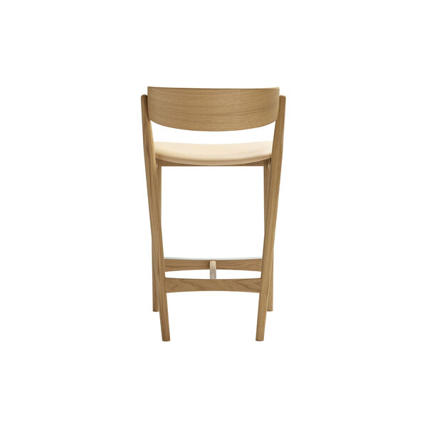 Sibast No 7 barstol, hvidpigmenteret eg/honey Sibast No 7 barstol, hvidpigmenteret eg/honey, Sibast Furniture
