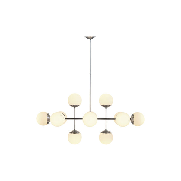 Lord Ballroom Lamp, steel/opal, Rubn