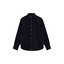 MMGAlden Corduroy Shirt, navy, MOS MOSH Gallery