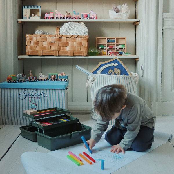 Storage Basket Large, sailor, Konges Sløjd