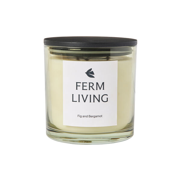 Vitto Scented Candle 3 v&aelig;ger, light celedon, Ferm Living