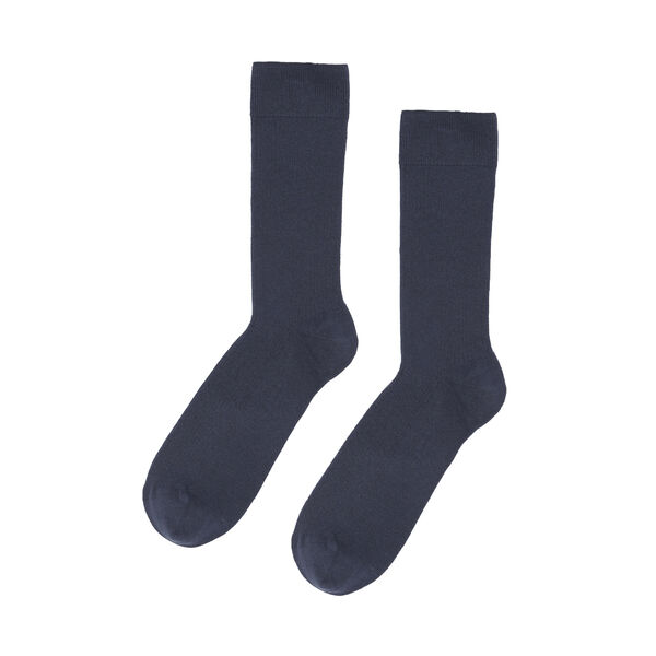 Classic Organic Sock, navy blue, Colorful Standard