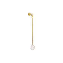 Meteorite Stud, forgyldt, The Earring Shop