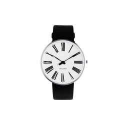 Roman armbåndsur, white/steel/black Roman armbåndsur, white/steel/black, Arne Jacobsen Watches