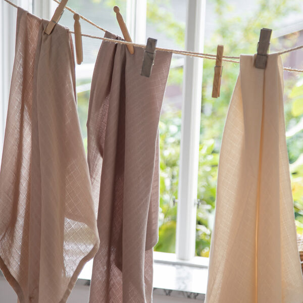 Stofbleer 3 stk., moonlight beige Stofbleer 3 stk., moonlight beige, Sebra