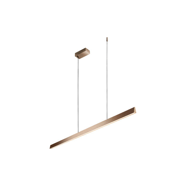 EDGE LINEAR S1500 pendel, rose gold, LIGHT-POINT