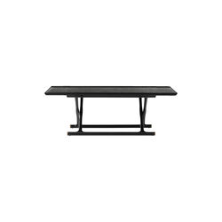 J&auml;ger Lounge Table | Black Stained Oak | Sofabord, Audo Copenhagen