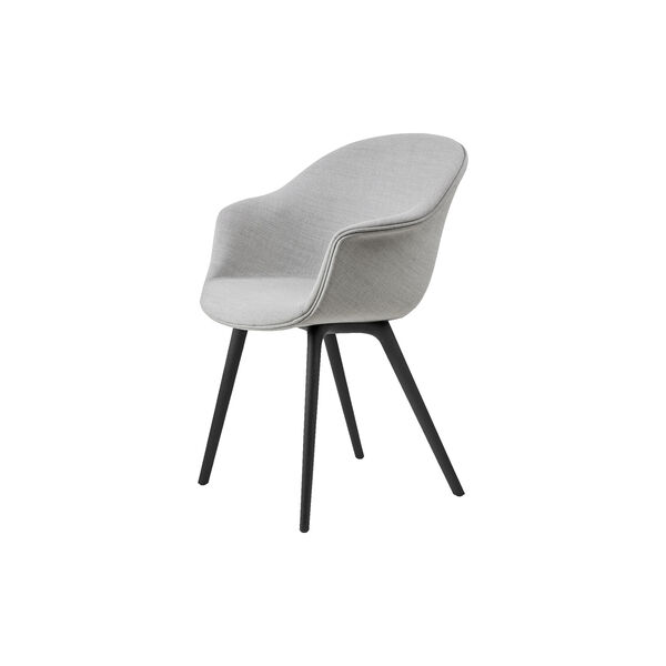 Bat Dining Chair Fully Upholstered, Remix 3 123/black, GUBI
