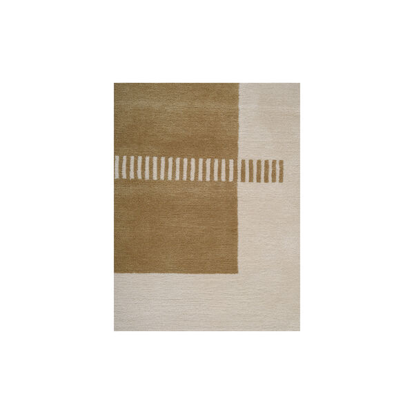 Kimex gulvt&aelig;ppe,  ochre, Linie Design