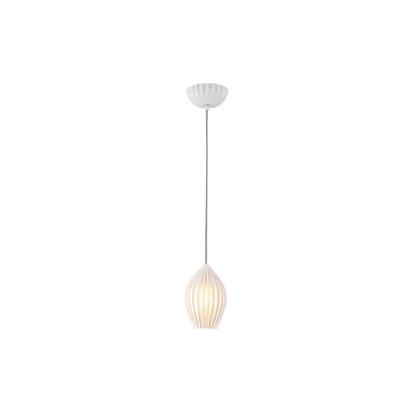 Fin Medium Pendant, natural white, Original BTC