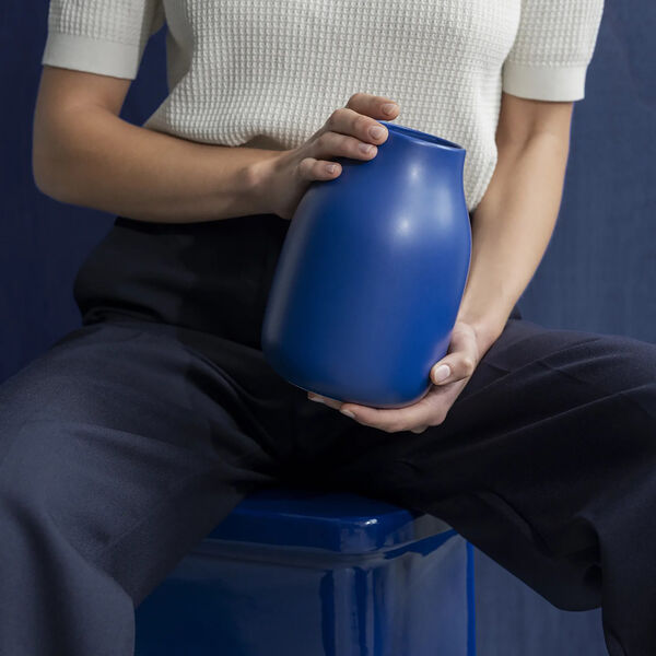 COLORA Vase Lille, mazarine blue, Blomus