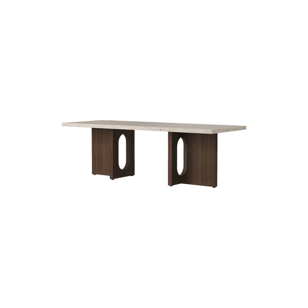 Androgyne Lounge Table | Dark Stained Oak/Kunis Breccia | Sofabord, Audo Copenhagen