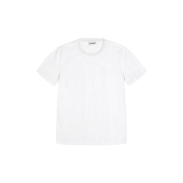 4893 - T-Shirt, pure white, SAND Copenhagen