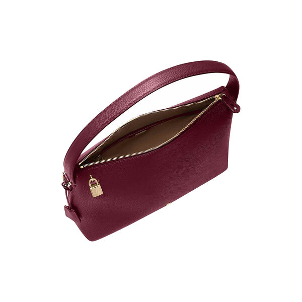 Delia Hobo Bag L, burgundy, Aigner