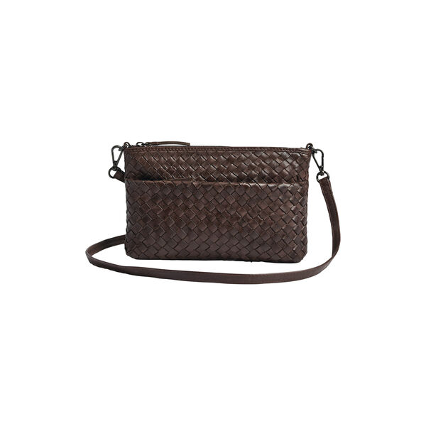 KarimaMBG Crossbody Bag Weave, dark brown, Markberg
