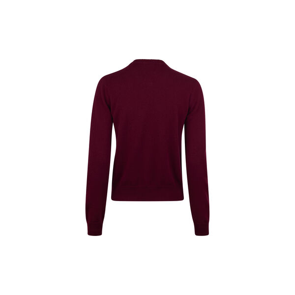 Judith Cardigan Knit, dark red, Stenströms