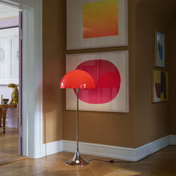 Panthella | Original | Opal Red | Gulvlampe, Louis Poulsen