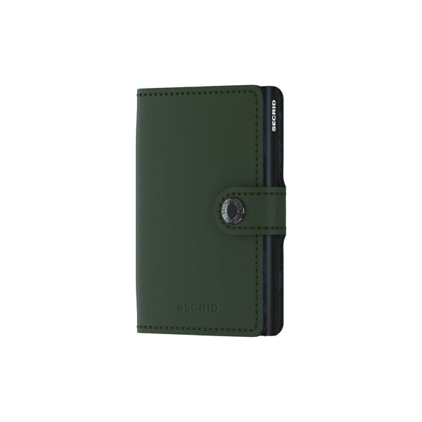 Miniwallet, matte green/black Miniwallet, matte green/black, Secrid