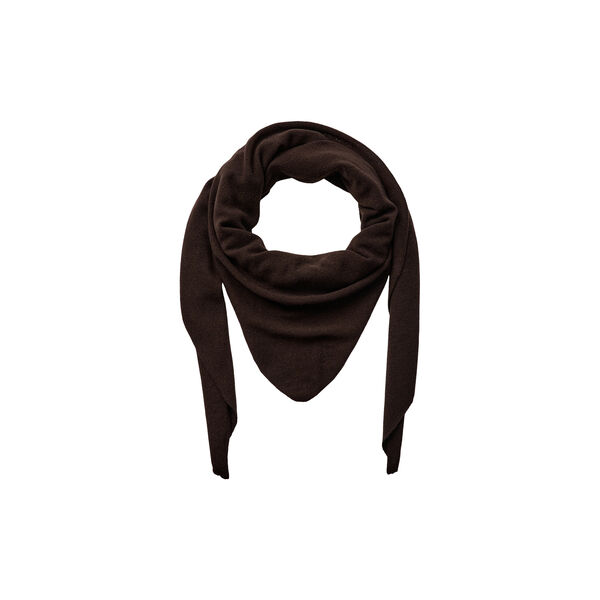 PD-Abby Scarf Knit, black coffee, Pieszak