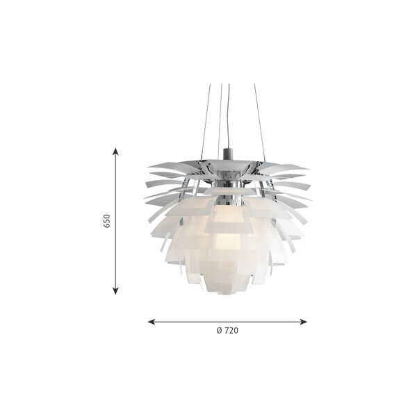 PH Artichoke Glas, Louis Poulsen