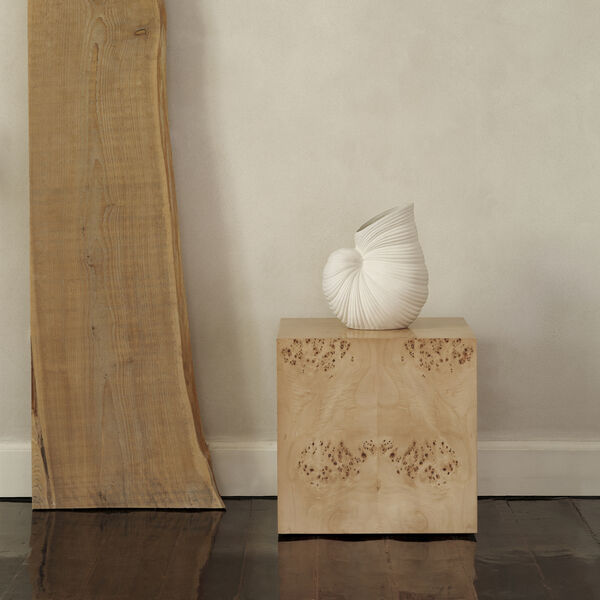 Shell Vase, off white, Ferm Living
