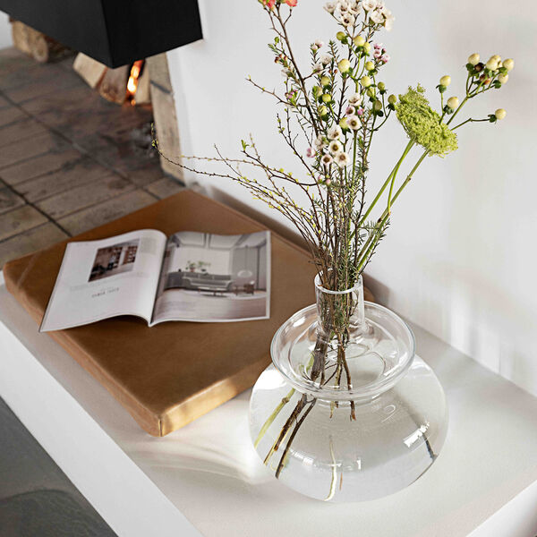 Inu vase, pure clear, Zone Denmark