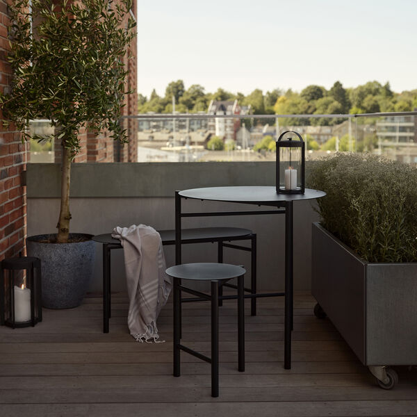 Disc skammel, black, Zone Denmark