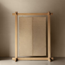 Twin Sabi gulvt&aelig;ppe, almond, Linie Design