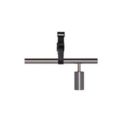 Long John 4 Spot Pendant Black Leather, steel, Rubn