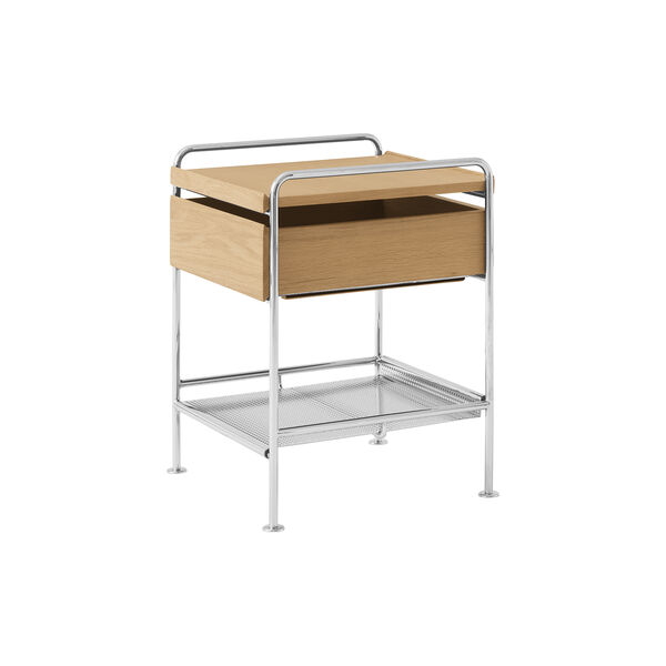 Alima NDS3 | Chrome/Oak | Sidebord, &Tradition