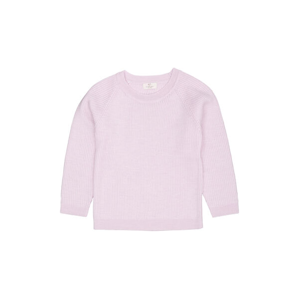 Merino Classic Rib Blouse, lavender, Copenhagen Colors Organics