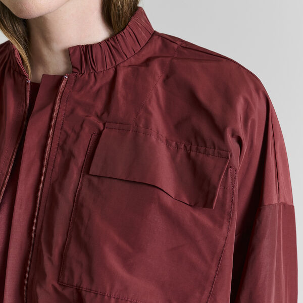 Fukkura poplin bomber jakke, maroon, BITTE KAI RAND