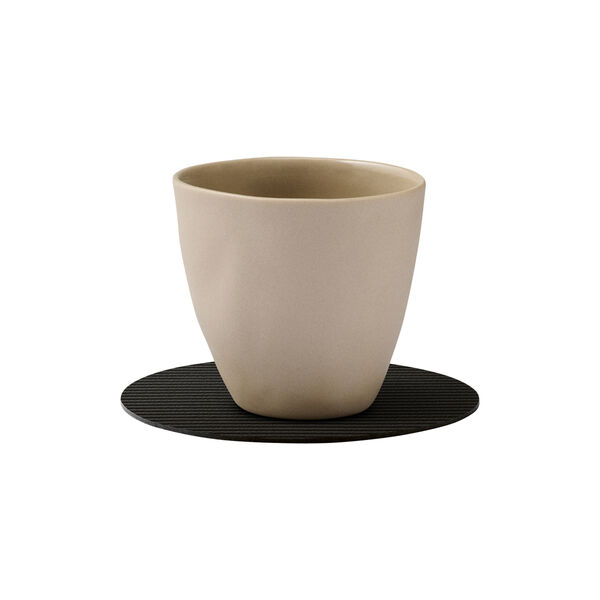 Corduroy glasbrik Circle, black ink, LIND DNA