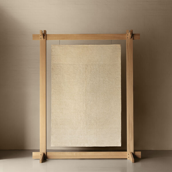 Loop Kaze gulvt&aelig;ppe, beige, Linie Design