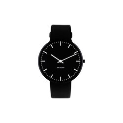 City Hall armbåndsur, black/black/black City Hall armbåndsur, black/black/black, Arne Jacobsen Watches
