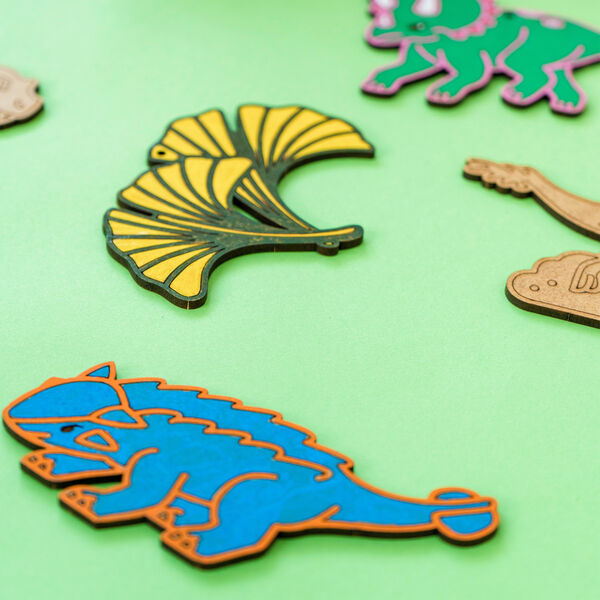 Dinosaur trælegetøj | Forhistoriske opdagelser, Crateit