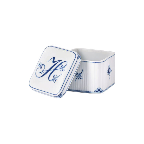 Alfabet bonbonniere, H, Royal Copenhagen