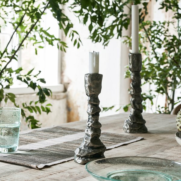 HDRaku Lysestage, antik s&oslash;lv, House Doctor