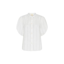 421HMTulin shirt, white daisy, Heartmade