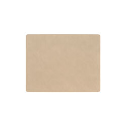 Corduroy d&aelig;kkeserviet Square L, sand, LIND DNA