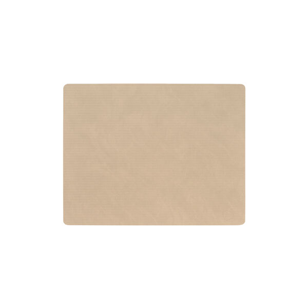 Corduroy d&aelig;kkeserviet Square L, sand, LIND DNA
