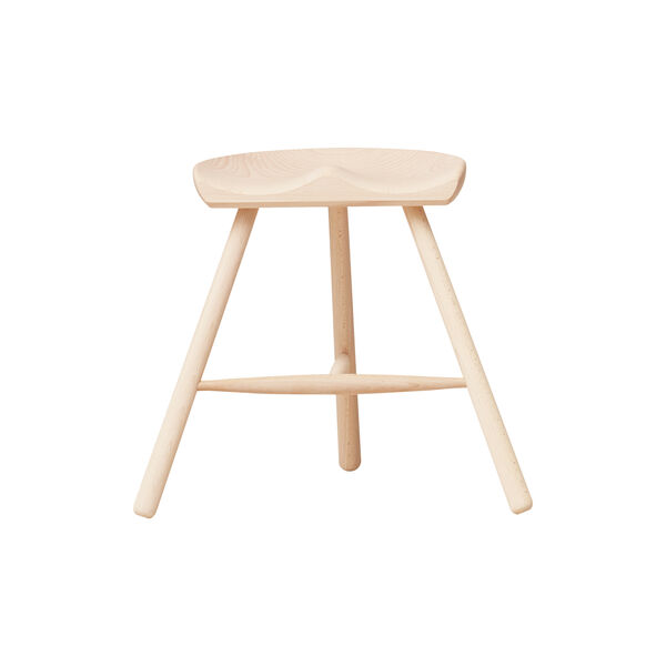 Shoemaker Chair&trade; no. 49, white oiled beech, Form & Refine
