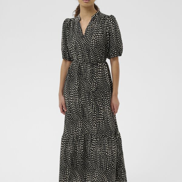LibertyIW Dress, black faded dot, InWear