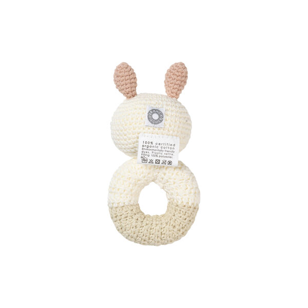 Oline kanin rangle, white/beige/rose Oline kanin rangle, white/beige/rose, Franck & Fischer