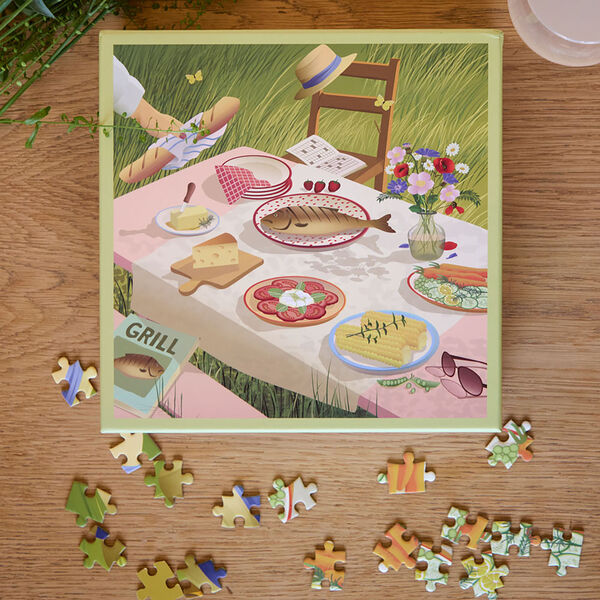 Summer Table & Me puslespil 500 brikker, ViSSEVASSE