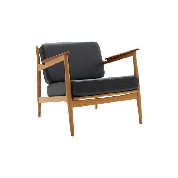 Model 107 loungestol, sort, Magnus Olesen Design