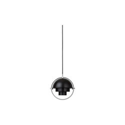 Multi-Lite Pendant, black semi matt/chrome Multi-Lite Pendant, black semi matt/chrome, GUBI