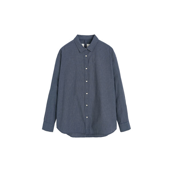Shirt Check, navy check, Aiayu