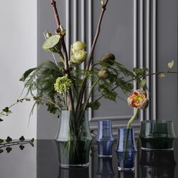 ARC vase, mørk blå, Holmegaard