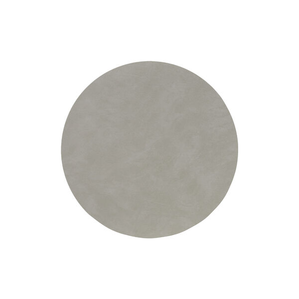 Nupo d&aelig;kkeserviet Circle L, light grey, LIND DNA